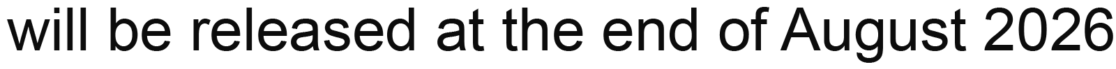 Release Information